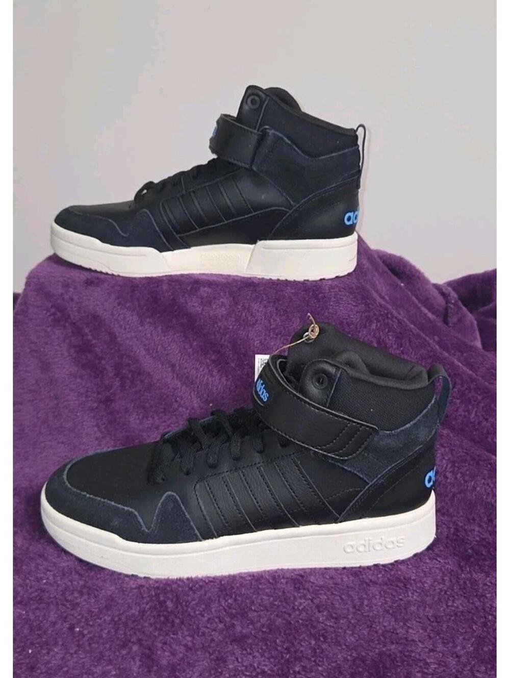 Men's Adidas Postmove Mid Leather Basketball Shoes GY7163 Size 10.5 NIB